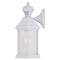 Vaxcel Auburn Aluminum 6.25-in. W 1 Light White Motion Sensor Dusk/Dawn Outdoor Wall Lantern Clear Glass T0730 - alternate 2